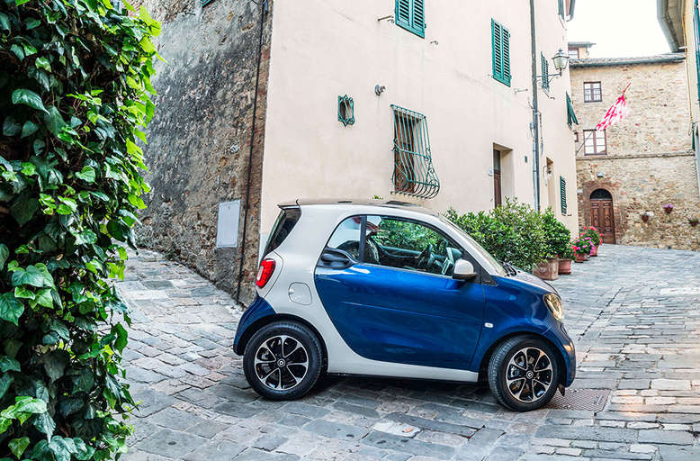 Smart Fortwo, Seitenansicht, 2014, Foto: Daimler AG