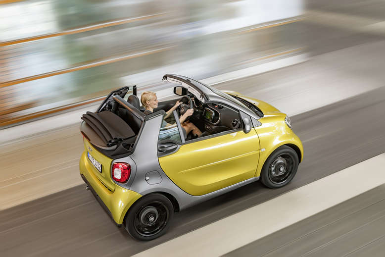 Smart Fortwo Cabrio, Draufsicht, 2015, Foto: Smart