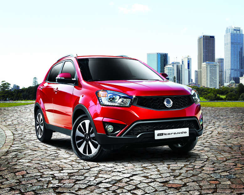 Ssang Yong Korando, Frontansicht, 2013, Foto: Ssang Yong