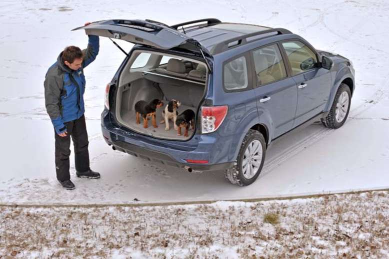 Subaru Forester, dritte Generation, Kofferraum, 2008, Foto: Subaru