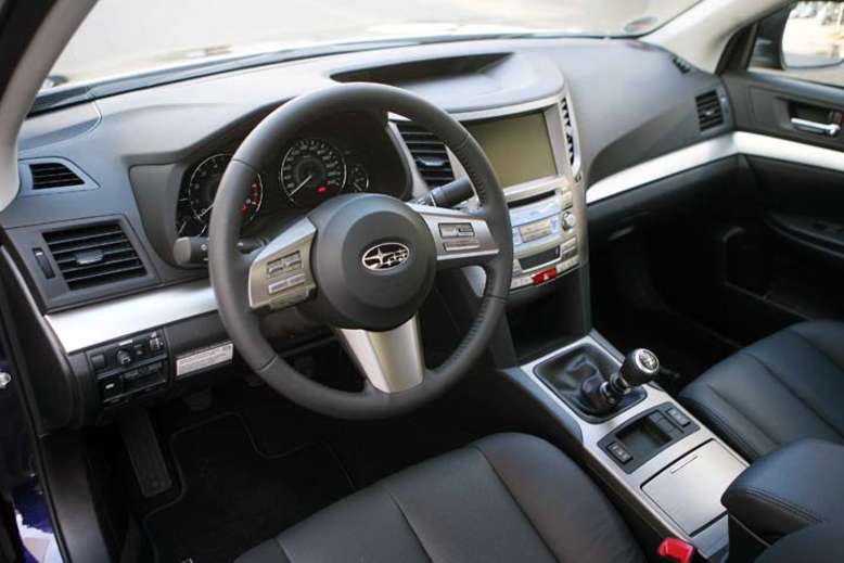 Subaru Legacy, Stufenheck-Limousine, Innenraum / Cockpit, 2009, Foto: Subaru