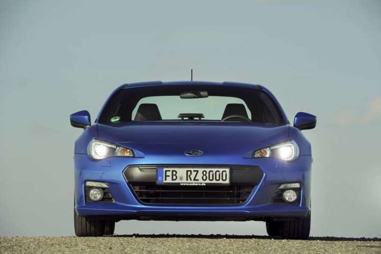 Subaru BRZ, Front, viersitziges Sportcoupé, 2012, Foto: Subaru