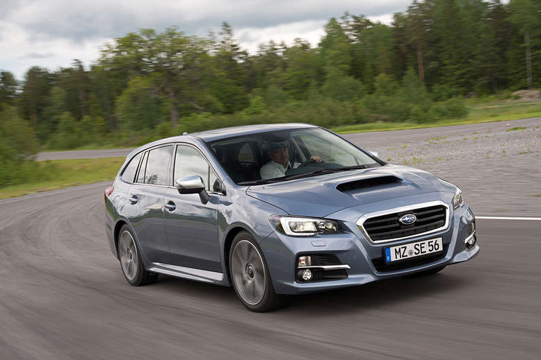 Subaru Levorg, in Fahrt, 2015, Foto: Subaru
