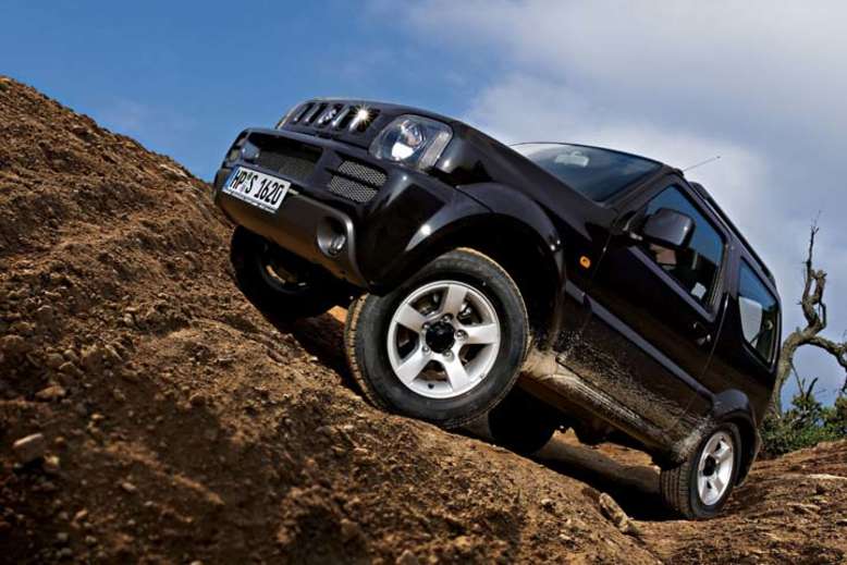 Suzuki Jimny im Gelände, 2012, Foto: Suzuki