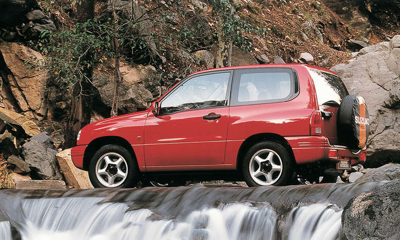 Suzuki Grand Vitara, Seitenansicht, 1998, Foto: Suzuki 