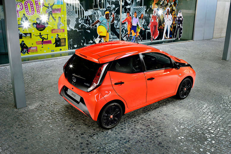 Toyota Aygo, Heckansicht, 2014, Foto: Toyota