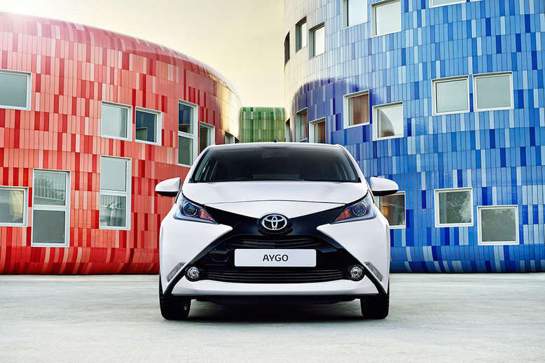 Toyota Aygo, Frontansicht, 2014, Foto: Toyota