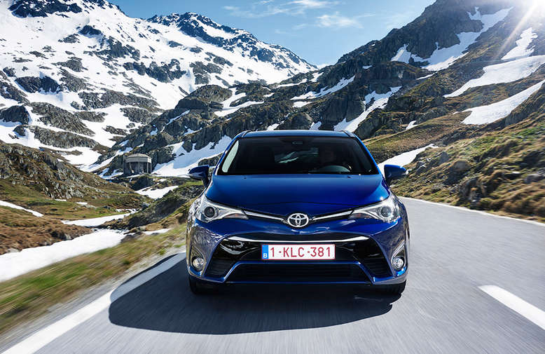 Toyota Avensis Kombi, Frontansicht, 2015, Foto: Toyota