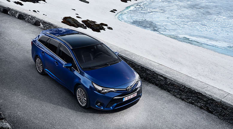 Toyota Avensis Kombi, Draufsicht, Seite, 2015, Foto: Toyota