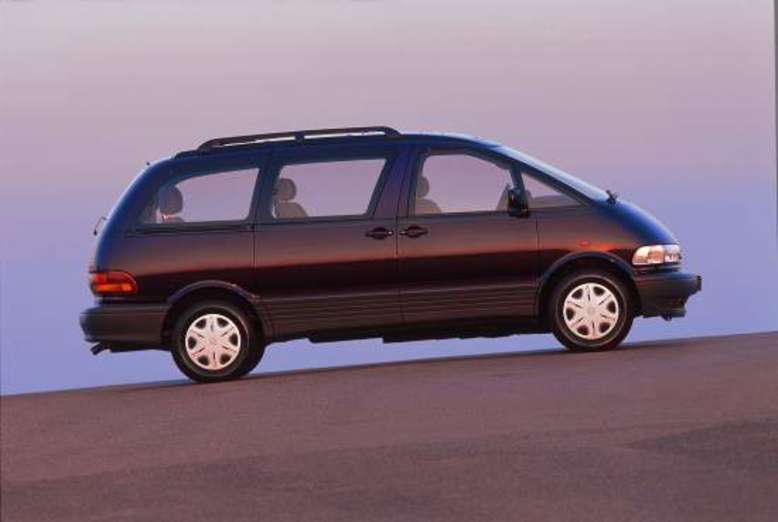 Toyota Previa, Seitenansicht, Foto: Toyota