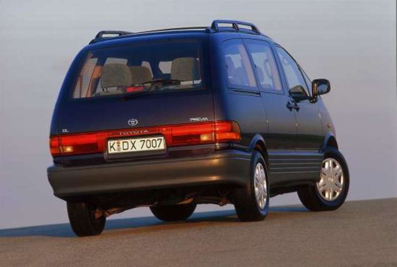 Toyota Previa, Heck, Foto: Toyota