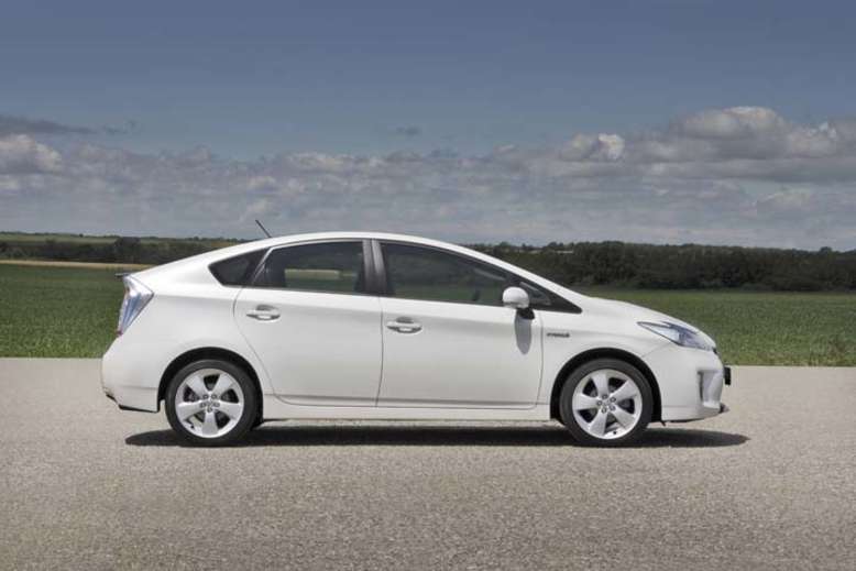 Toyota Prius, Seitenansicht, 2012, Foto: Toyota