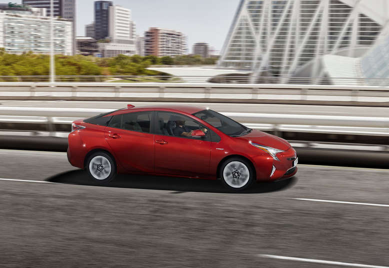Toyota Prius, Seitenansicht, 2015, Foto: Toyota