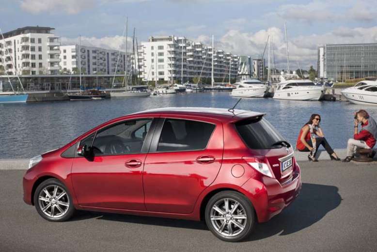 Toyota Yaris, Seitenansicht, 2011, Foto: Toyota