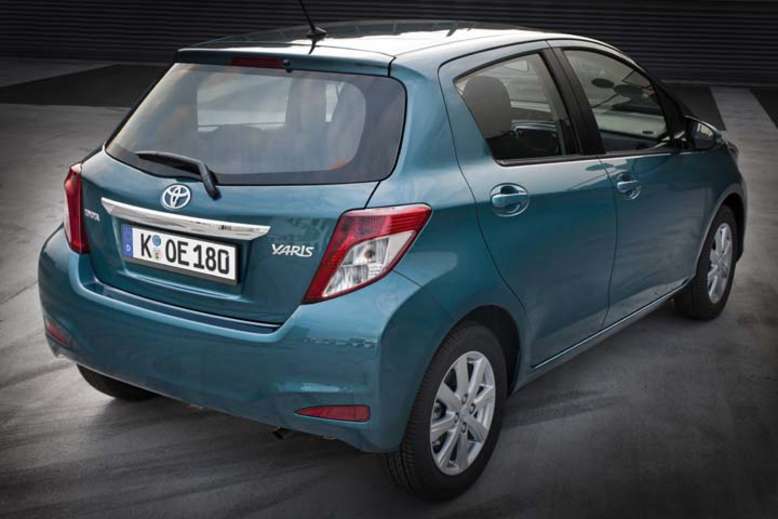 Toyota Yaris, Heck, 2011, Foto: Toyota