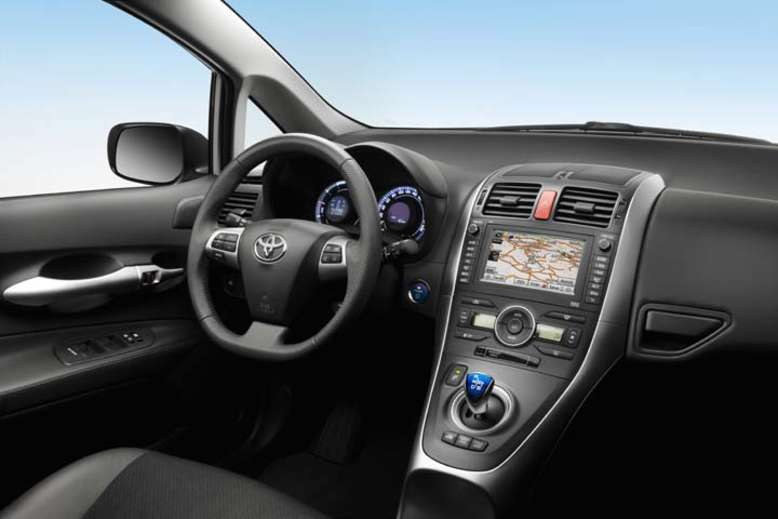 Toyota Auris Hybrid, Innenraum / Cockpit, 2010, Foto: Toyota