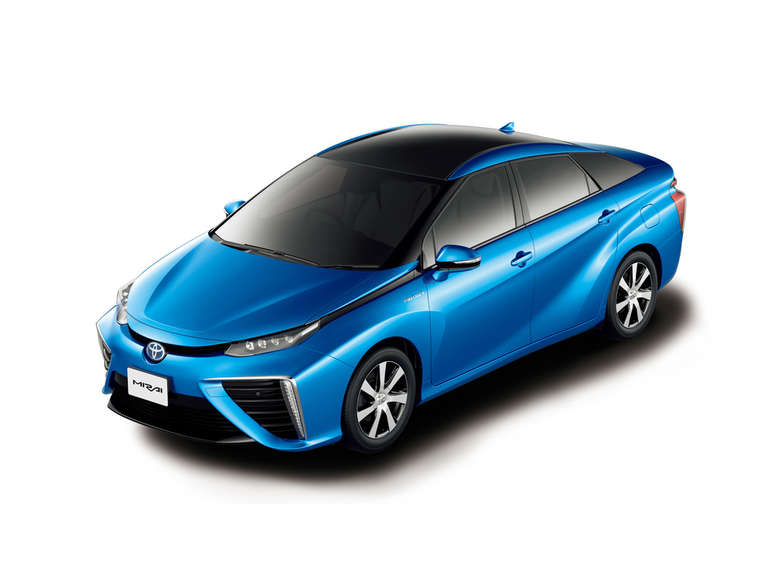 Toyota Mirai, Draufsicht, 2014, Foto: Toyota 