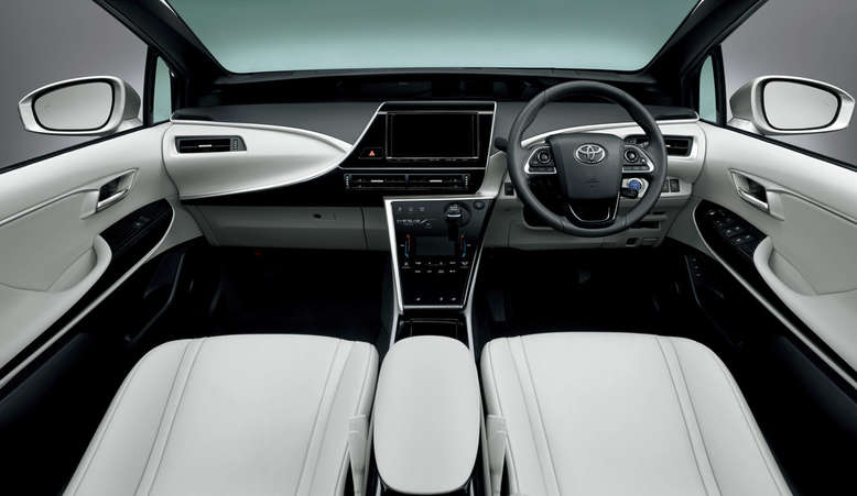 Toyota Mirai, Innenraum / Cockpit, 2014, Foto: Toyota 