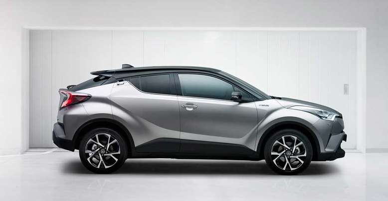 Toyota C-HR, Seitenansicht, 2016, Foto: Toyota 