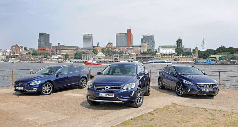 Volvo V40 Modellfamilie, Frontansicht, 2015, Foto: Volvo