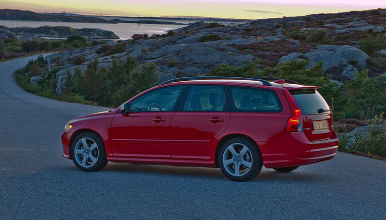 Volvo V50, Seitenansicht, Heck, 2012, Foto: Volvo