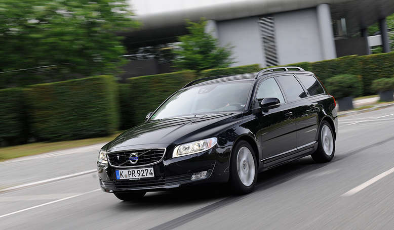 Volvo V70 Black Edition, Frontansicht, 2015, Foto: Volvo