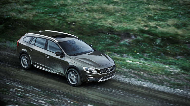 Volvo V60 Cross Country, Seitenansicht, Draufsicht, 2015, Foto: Volvo