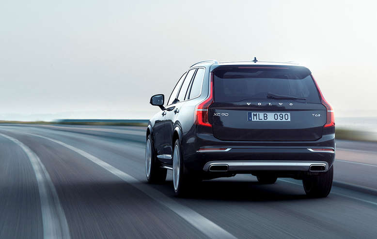 Volvo XC90, Heck, 2014, Foto: Volvo