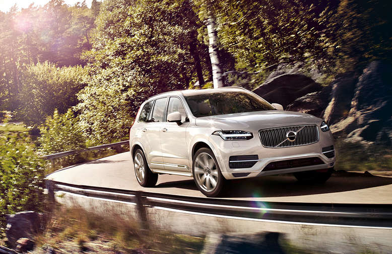 Volvo XC90, Fahrtaufnahme, 2014, Foto: Volvo