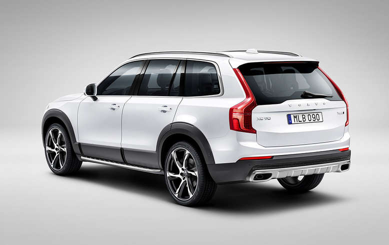 Volvo XC90, Seitenansicht / Heck, 2014, Foto: Volvo