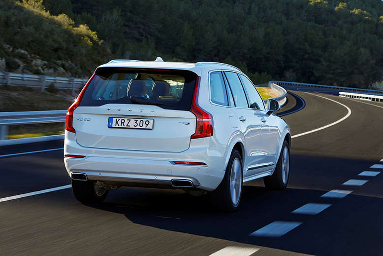 Volvo XC90, Heckansicht, 2015, Foto: Volvo