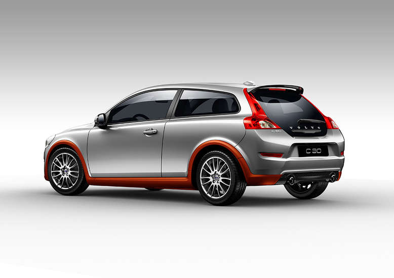 Volvo C30, Heckansicht, 2012, Foto: Volvo