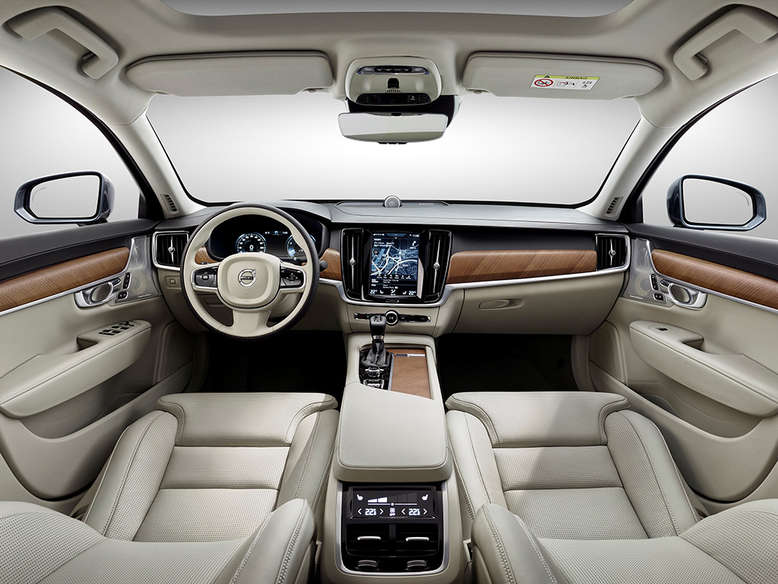 Volvo S90, Innenraum / Cockpit, 2015, Foto: Volvo 