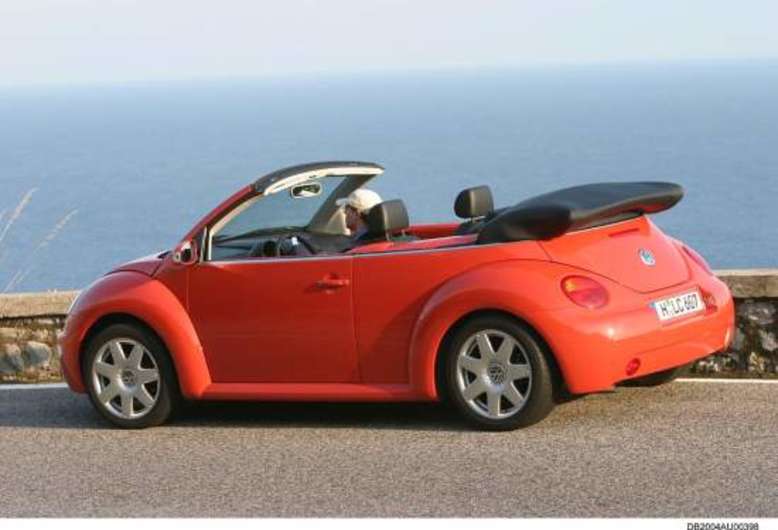 VW New Beetle, Cabrio, Seitenansicht, 2006, Foto: Volkswagen