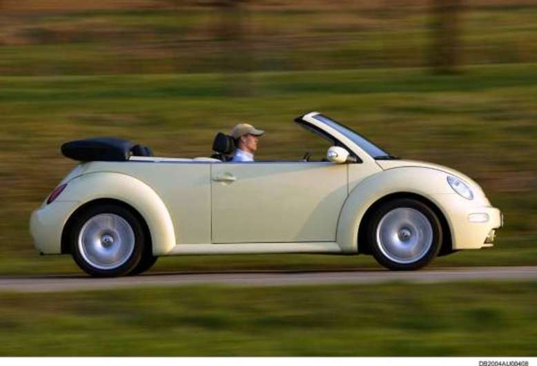 VW New Beetle, Cabrio, Seitenansicht, 2006, Foto: Volkswagen