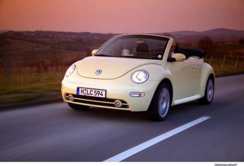 VW New Beetle, Cabrio, Front, 2006, Foto: Volkswagen