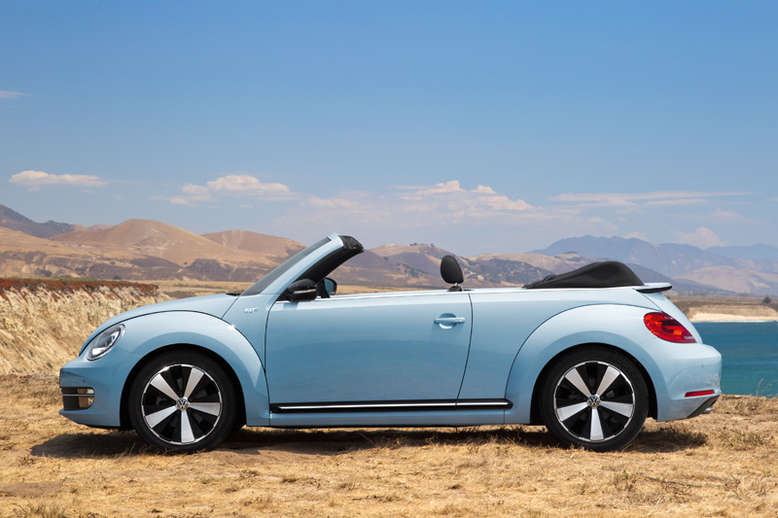 Beetle Cabriolet  2012, Seitenansicht, Foto: Volkswagen