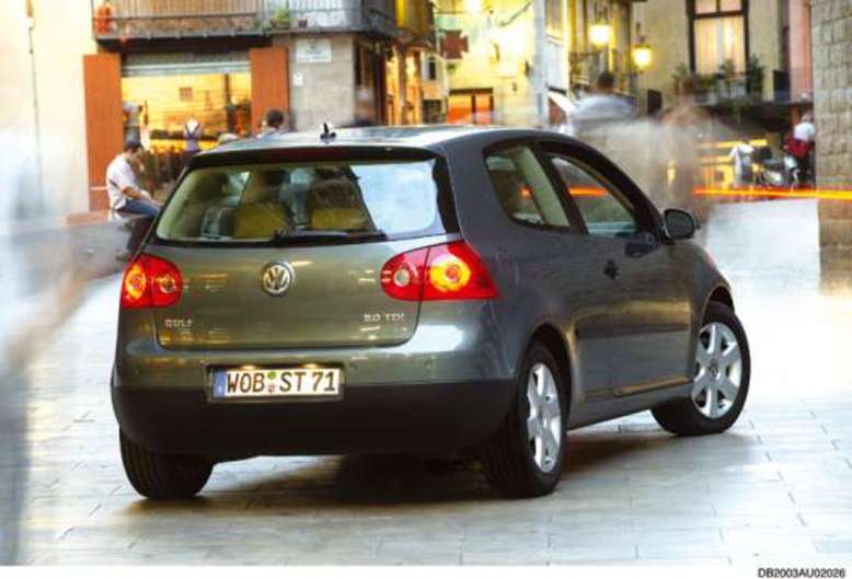 VW Golf V, Heck, 2008. Foto: Volkswagen