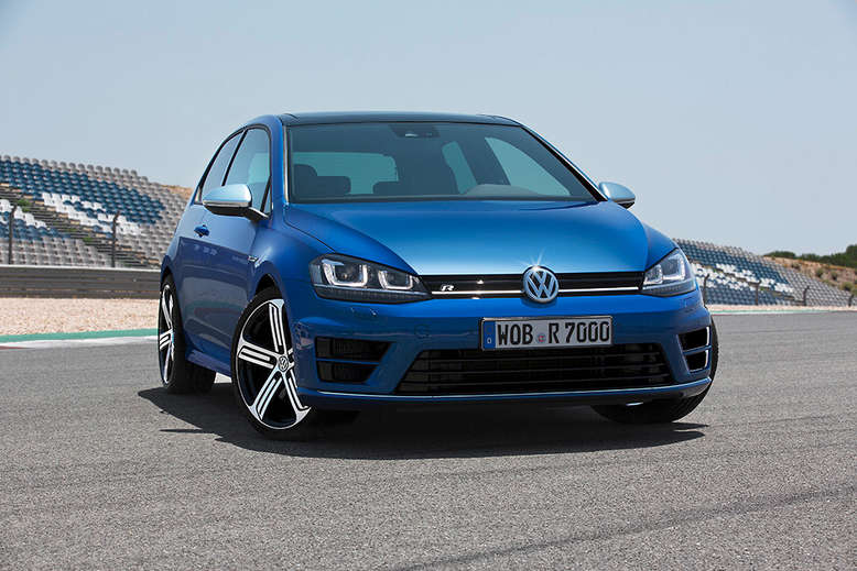 VW Golf R. Frontansicht, 2013, Foto: Volkswagen