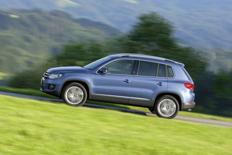 VW Tiguan, Seitenansicht, 2011, Foto: Volkswagen