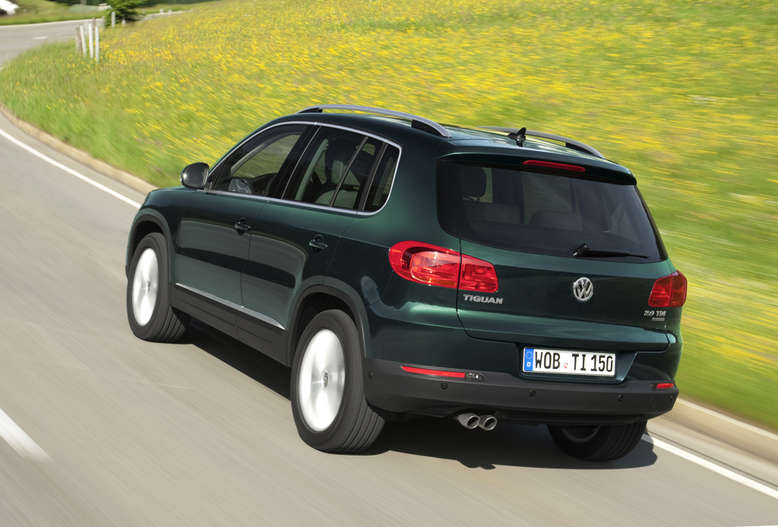 VW Tiguan, Heck, 2011, Foto: Volkswagen