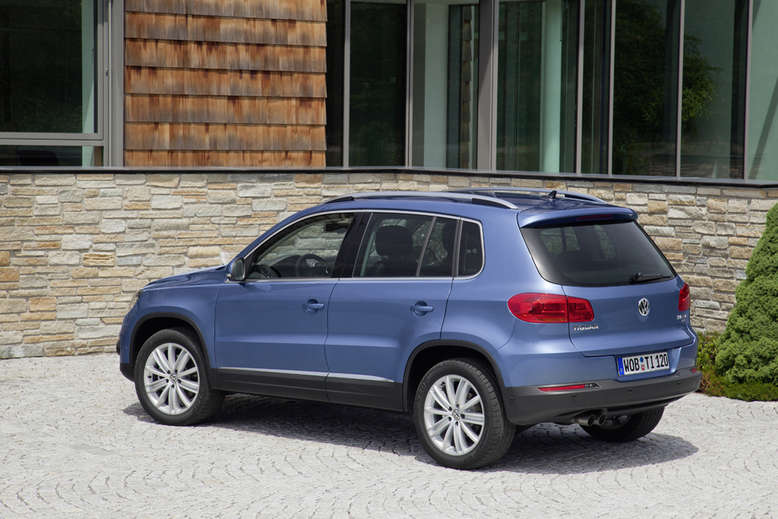 VW Tiguan, Seitenansicht, 2011, Foto: Volkswagen