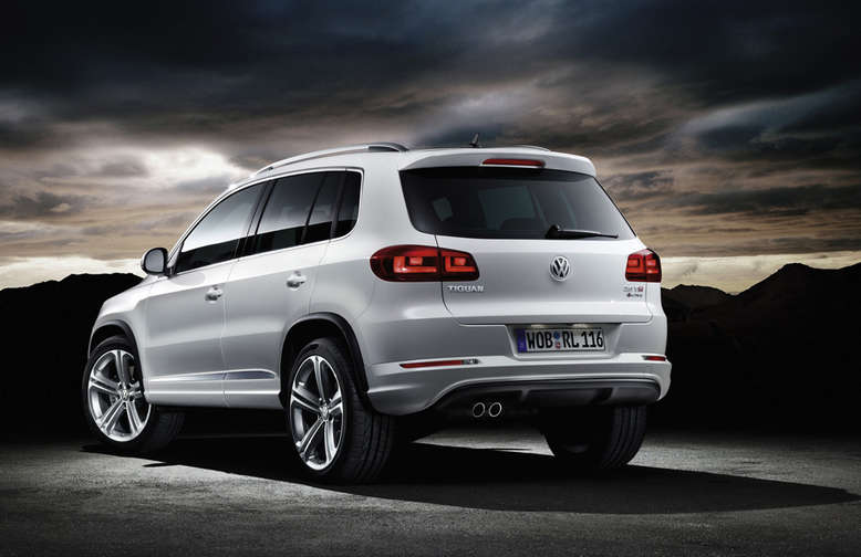 VW Tiguan, Heck, R-Line, 2012, Foto: Volkswagen