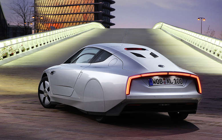 VW XL1, Heck, 2013, Foto: VW