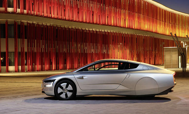 VW XL1, Seitenansicht, 2013, Foto: VW