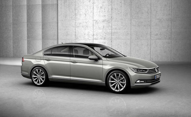 VW Passat, Seitenansicht, 2014, Foto: Volkswagen