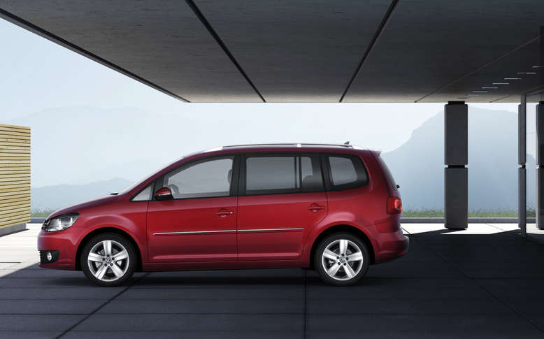 VW Touran, Seitenansicht, 2010, Foto: Volkswagen