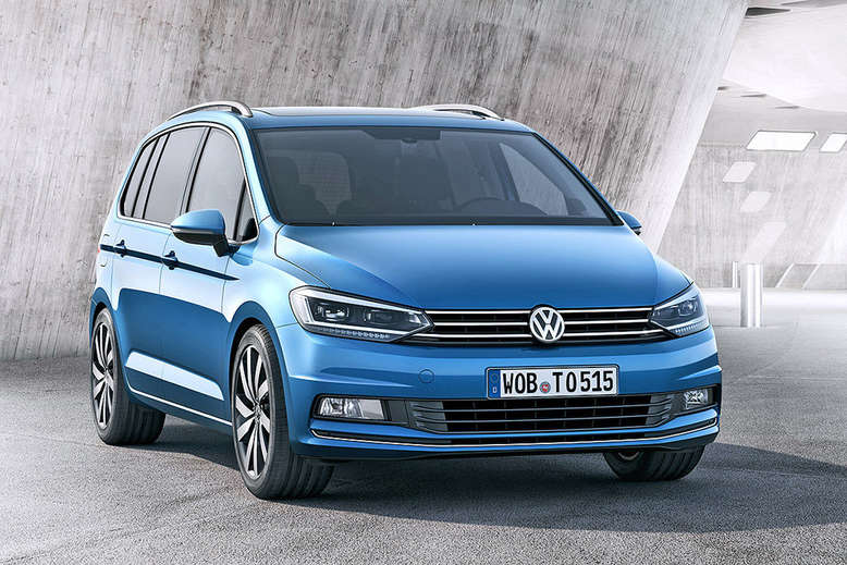 VW Touran, Frontansicht, 2015, Foto: VW