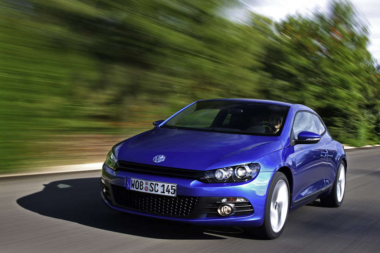 VW Scirocco, in Fahrt, 2008, Foto: Volkswagen