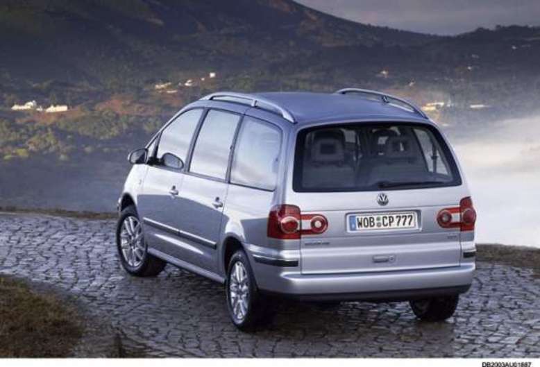 VW Sharan I, Heck, 2006, Foto: Volkswagen